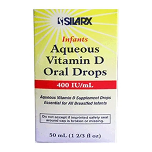 Sophisticated Silarx Aqueous Vitamin D Oral Drops - 50 Ml Efficient
