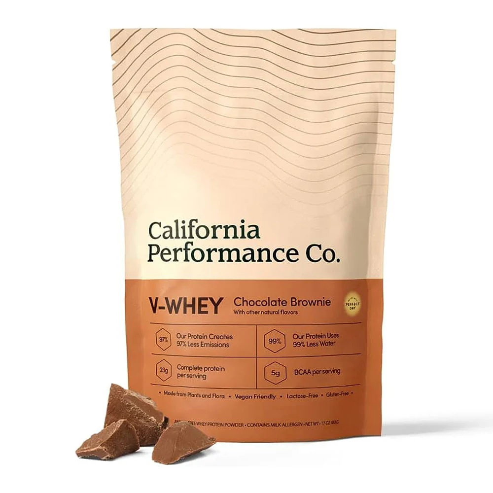 Solid California Performance Co V Whey Animal Protein Powder Chocolate Brownie 17 Oz Outstanding