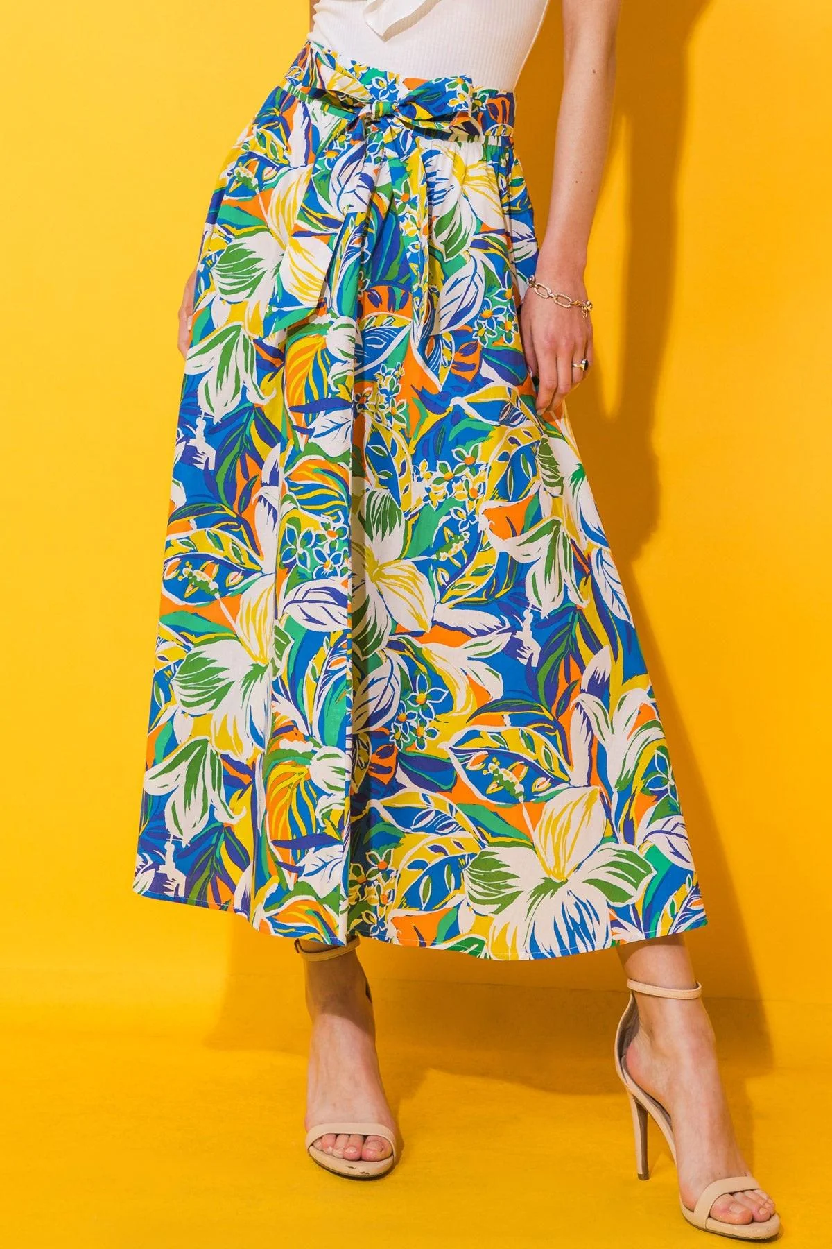 Modern One and Only Poplin Skirt Secure