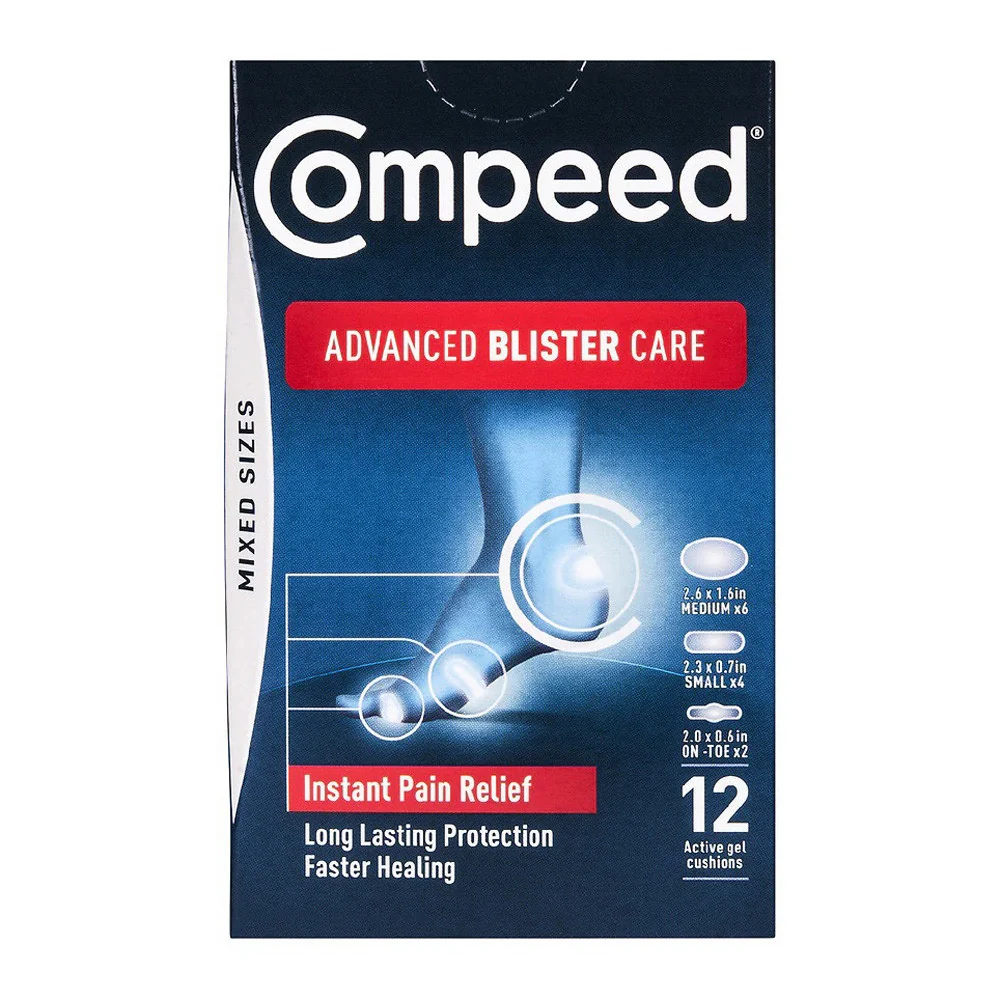 Modern Compeed Advanced Blister Care Gel Cushions Assorted Sizes 12 Ea Fine Crafted