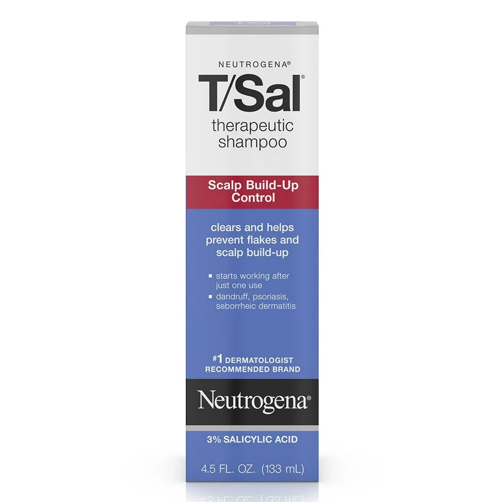 Superior Neutrogena T Sal Therapeutic Shampoo Scalp Build-Up Control 4.5 oz Versatile