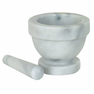 Reliable 3 Marble Grinder Mortar and Pestle for Food Mixing Bowl Safe