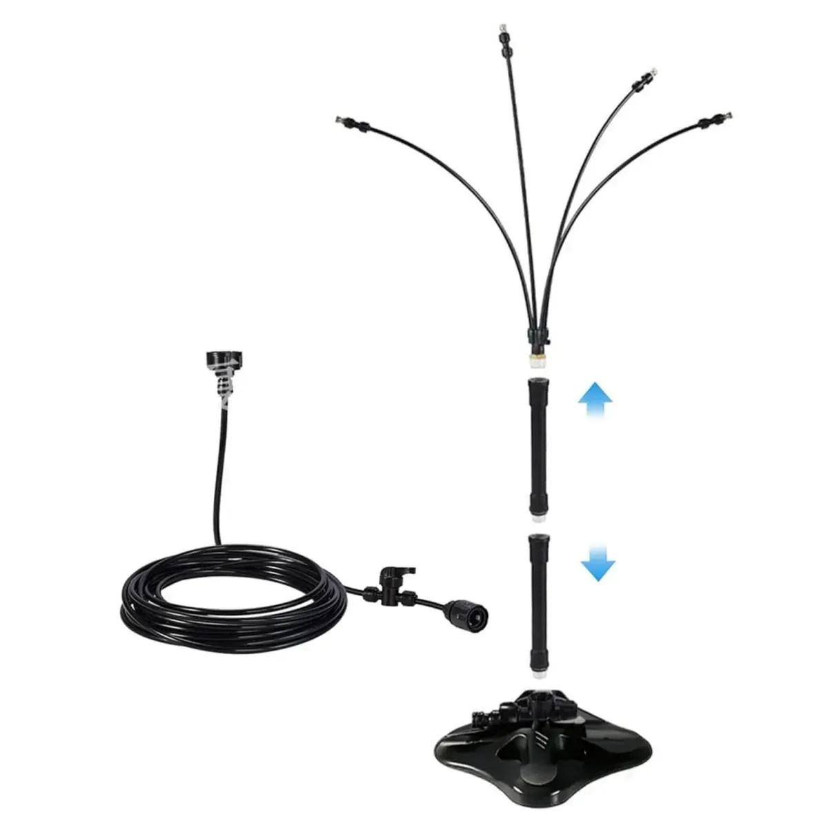 Sustainable Connectable Outdoor Stand Mist Cooler Luxury