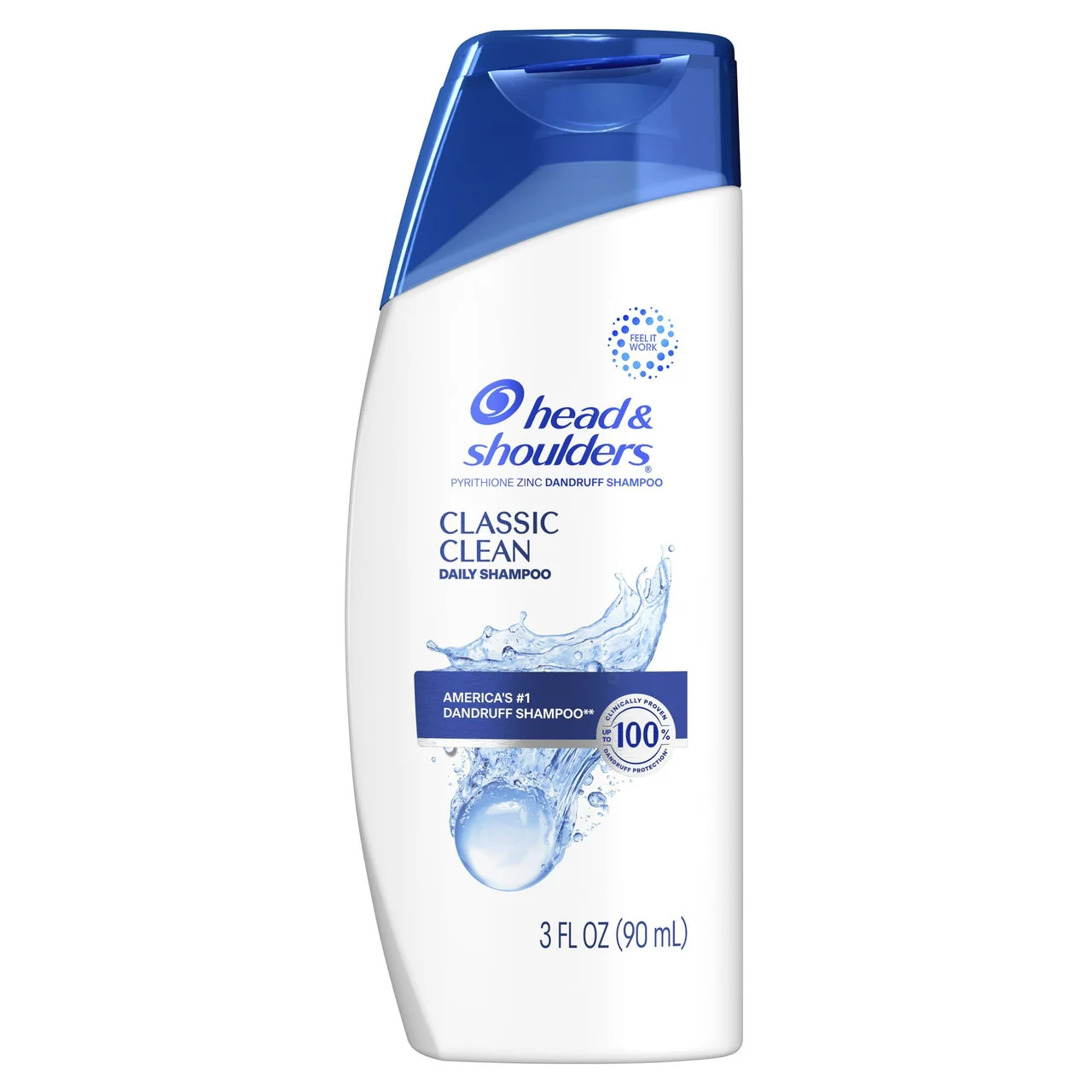 Trendy Head and Shoulders Classic Clean Anti-Dandruff Shampoo 3 Oz Pure