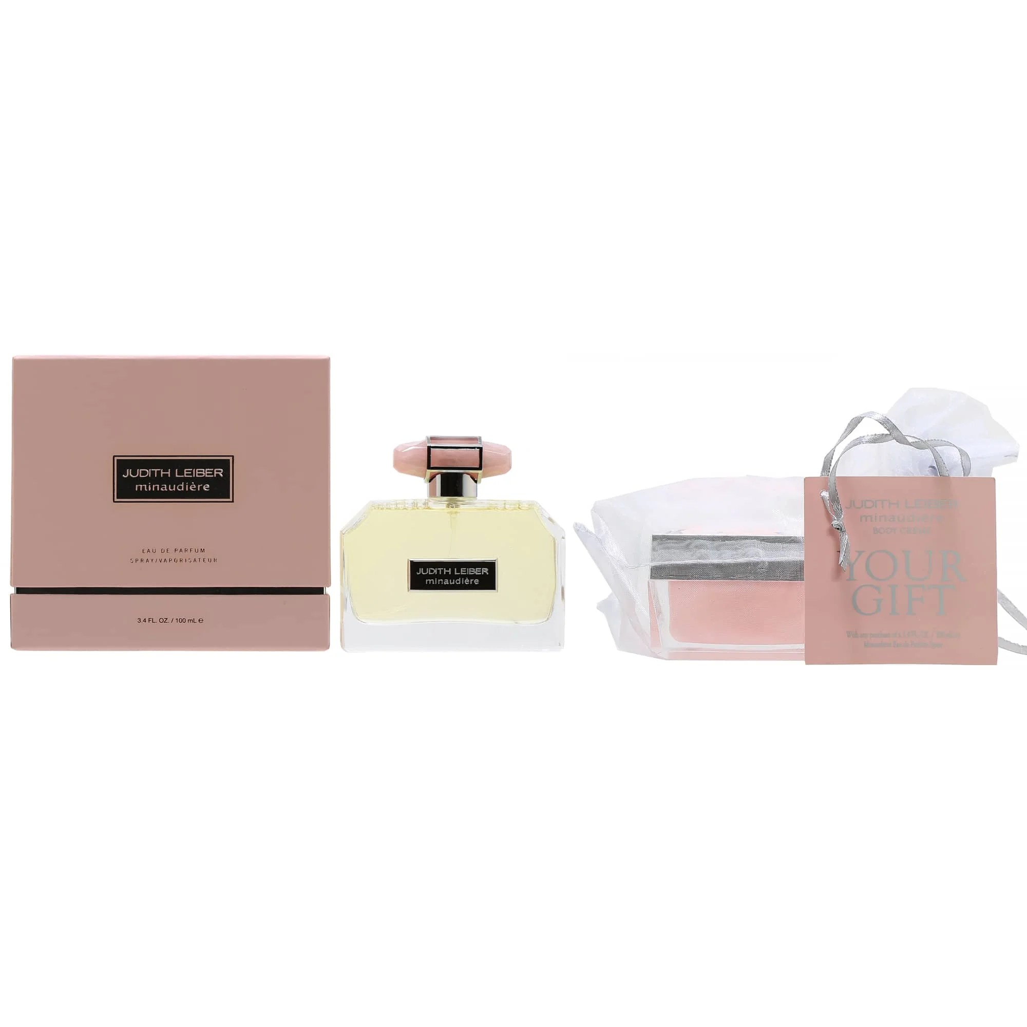 Professional Judith Leiber Minaudiere DUO 3.4 OZ EDP Body Cream Solid