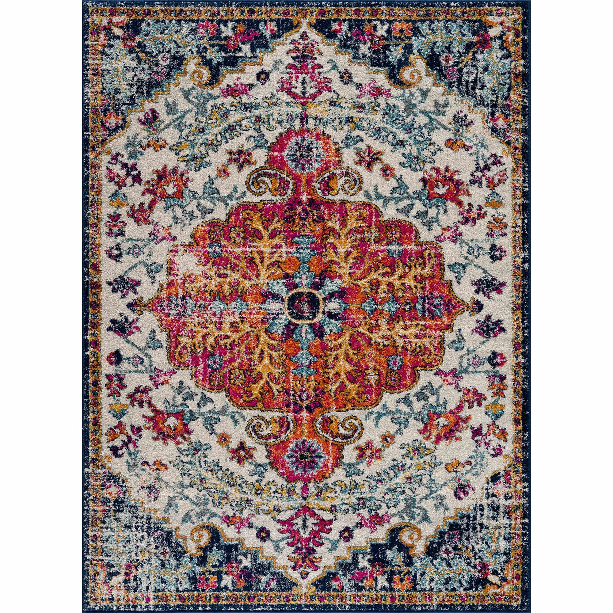Modern Bodrum Lite Colorful Rug Smart