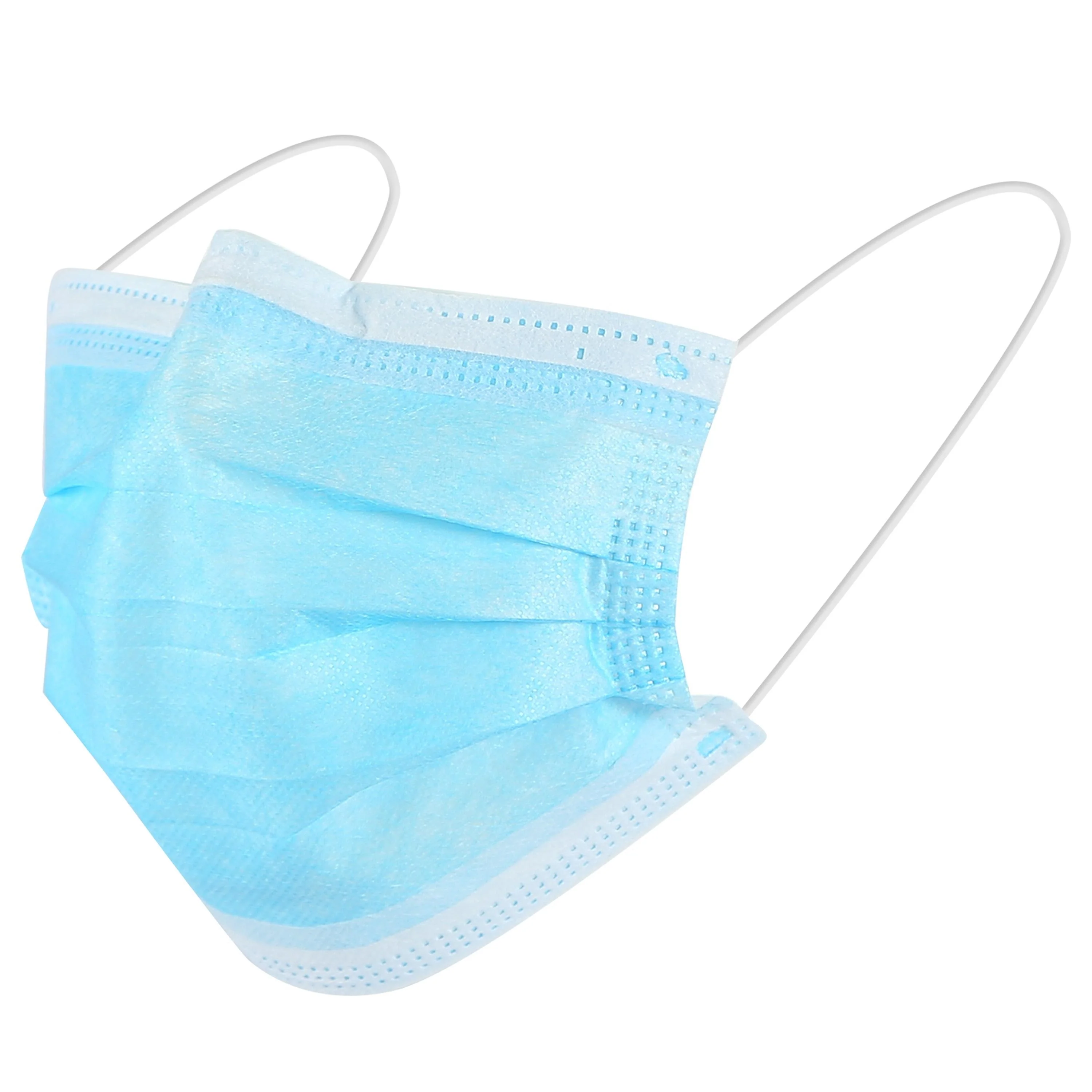 Outstanding Fresh Fab Finds 50Pcs 3-Layers Disposable Face Masks Elastic Earloop 95 Melt-Blown Filter Sanitary Face Mask Organic