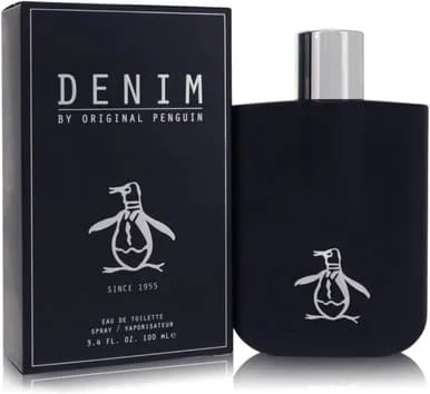 High-Performance Penguin Denim 3.4 Eau De Toilette Spray For Men Lightweight