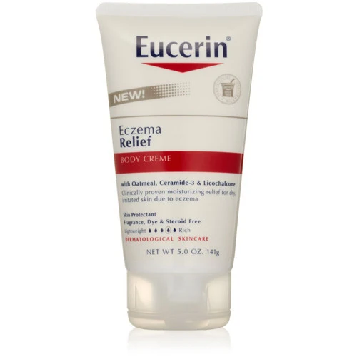 Advanced Eucerin Eczema Relief Body Cream Dermotological Skincare - 5 Oz Genuine