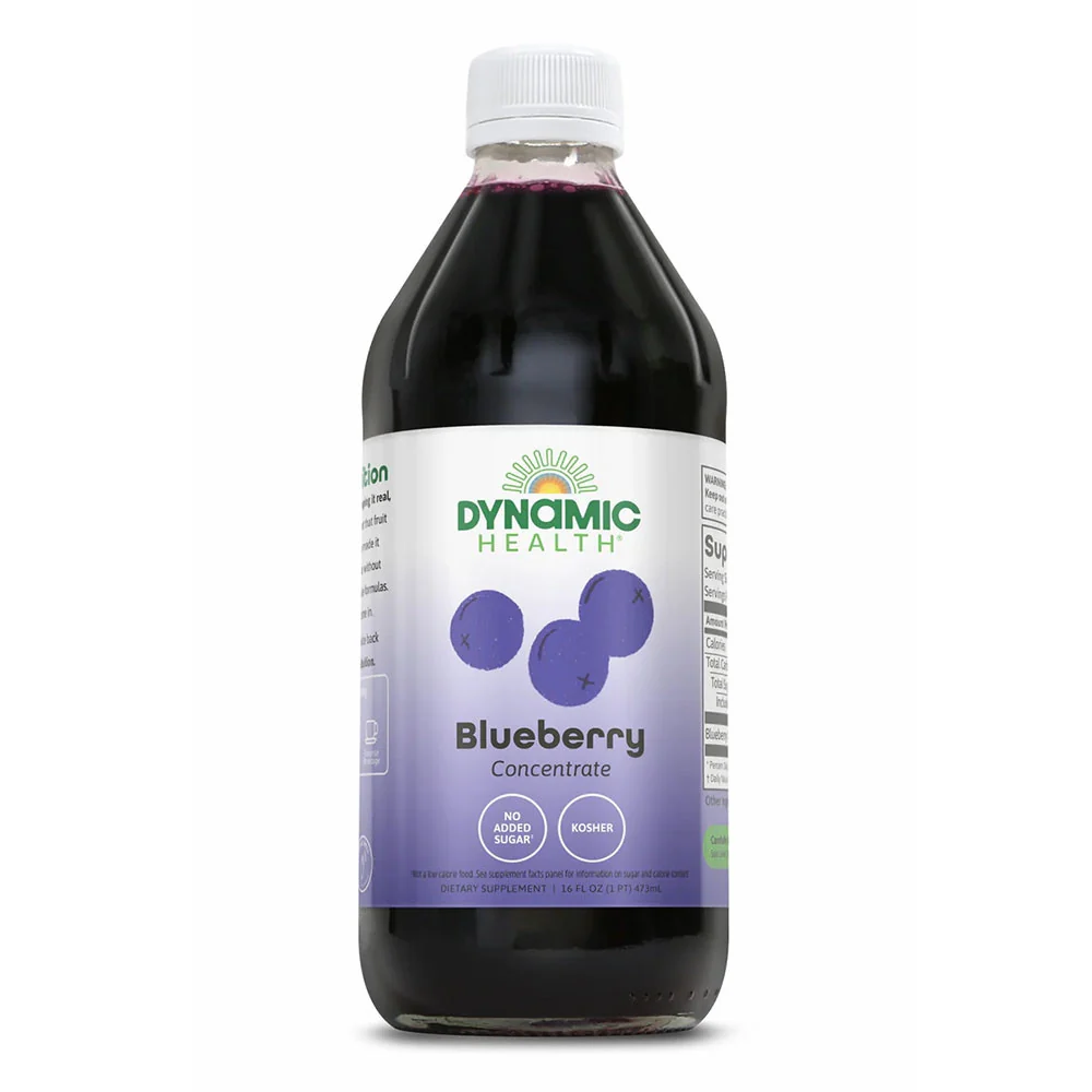 Verified Dynamic Health Blueberry Concentrate of Antioxidants 16 Oz Versatile
