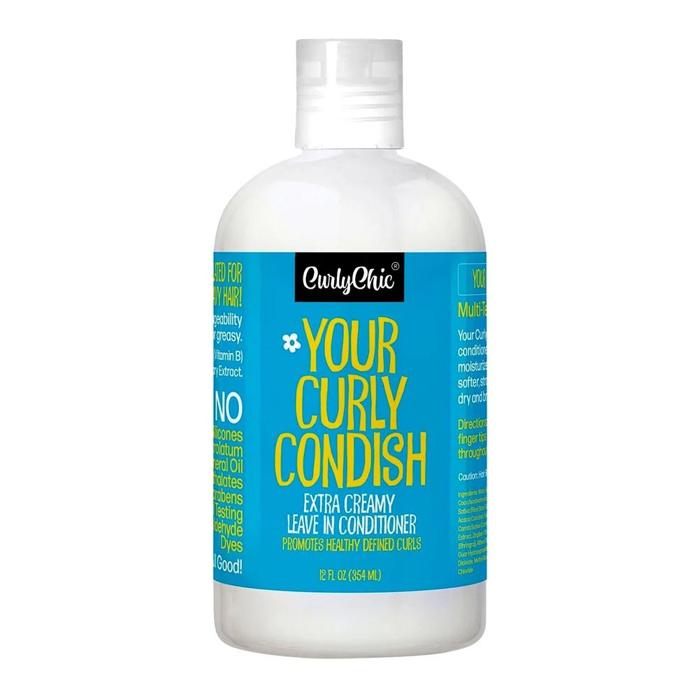 Selected CurlyChic Your Curly Condish Extra Creamy Leave In Conditioner 12 Oz Official