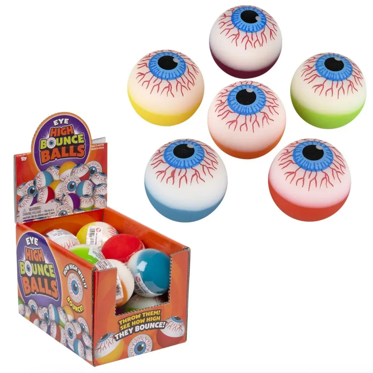 Specialty Eyeball Bouncy Ball Official