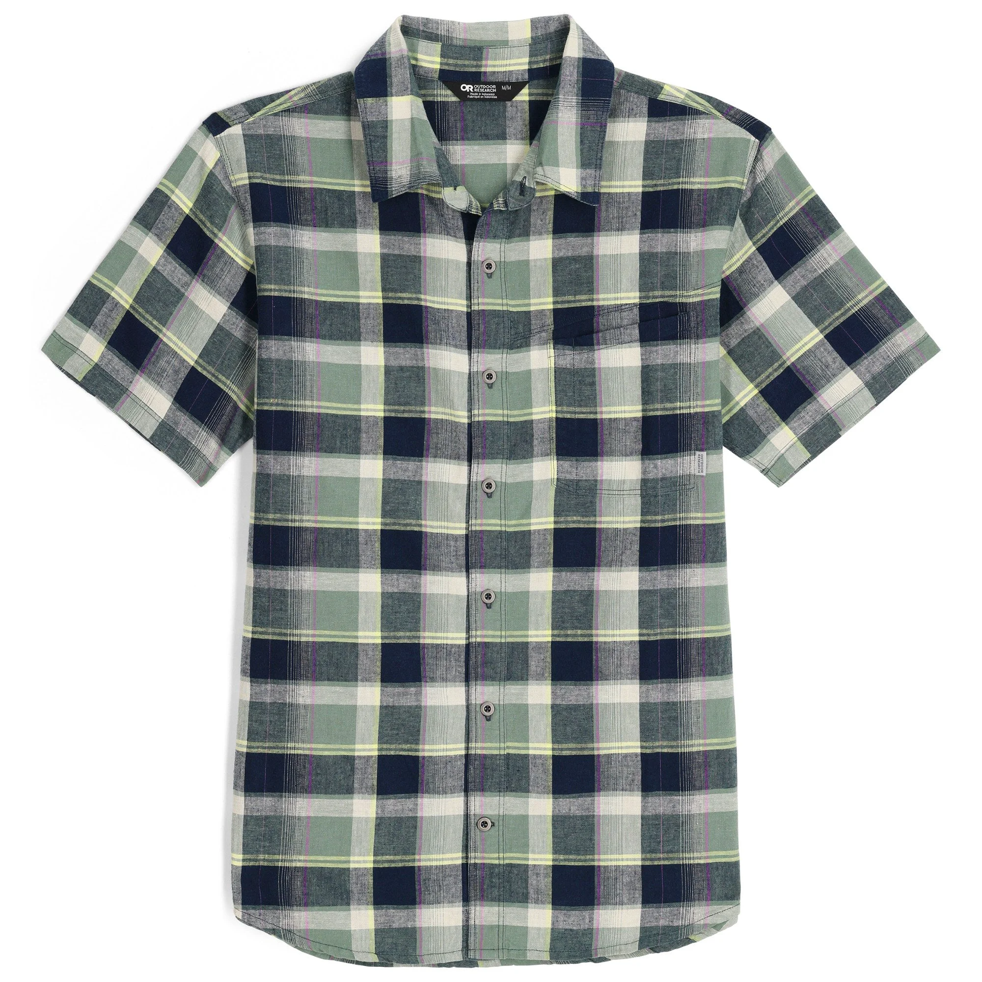 Smooth Outdoor Research Men's Weisse Button Down Plaid Shirt Shirts Elegant