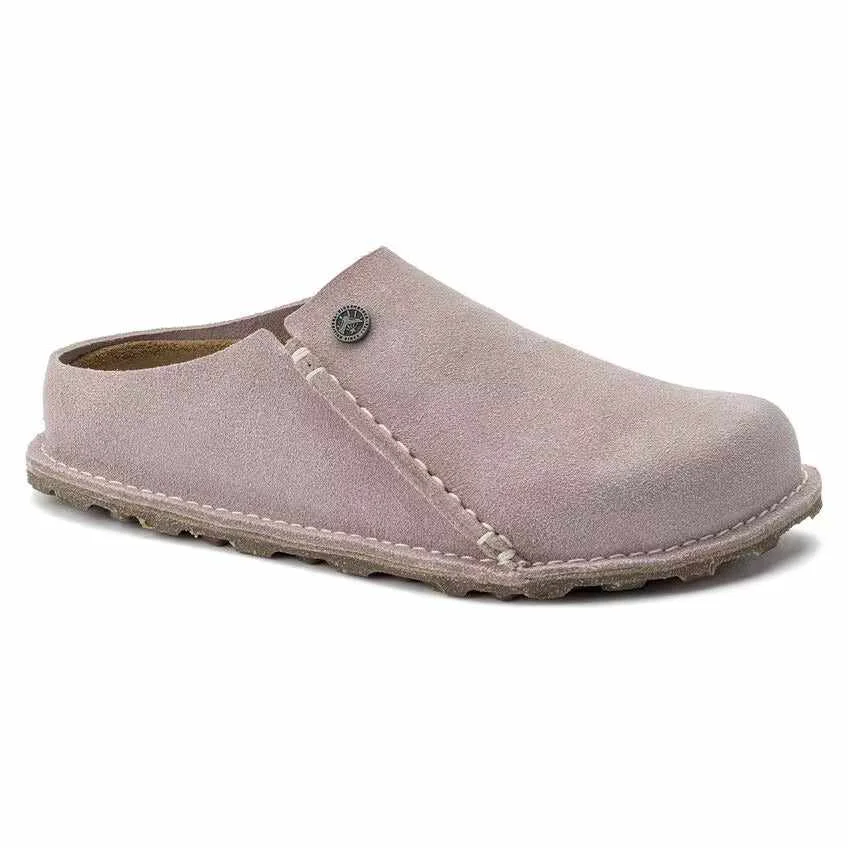 Modern Birkenstock Zermatt Premium Suede Leather Lavender Blush Recyclable