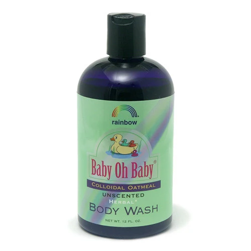 Premium Material Rainbow Research Baby Oh Baby Colloidal Oatmeal Body Wash Unscented - 12 Oz Next-Generation