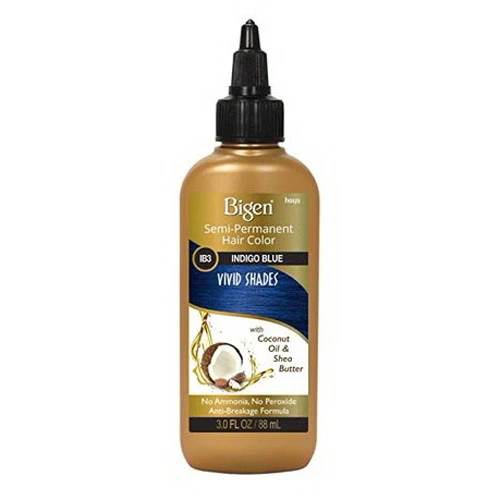 Authentic Bigen Semi-Permanent Haircolor Ib3 Indigo Blue 3 oz Quality
