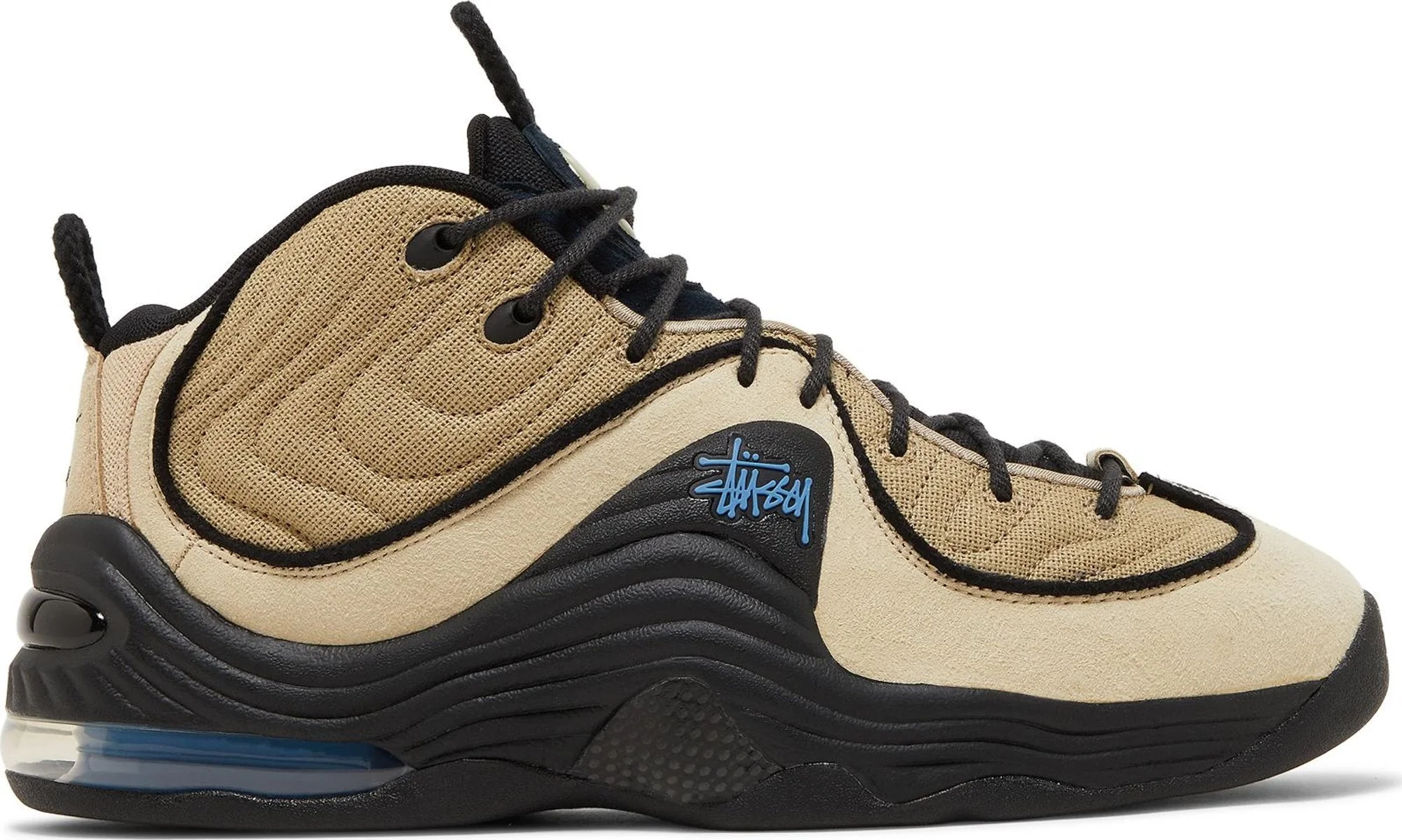 Innovative Nike Men's Air Penny 2 'Stussy Rattan Limestone' Sneakers Superior