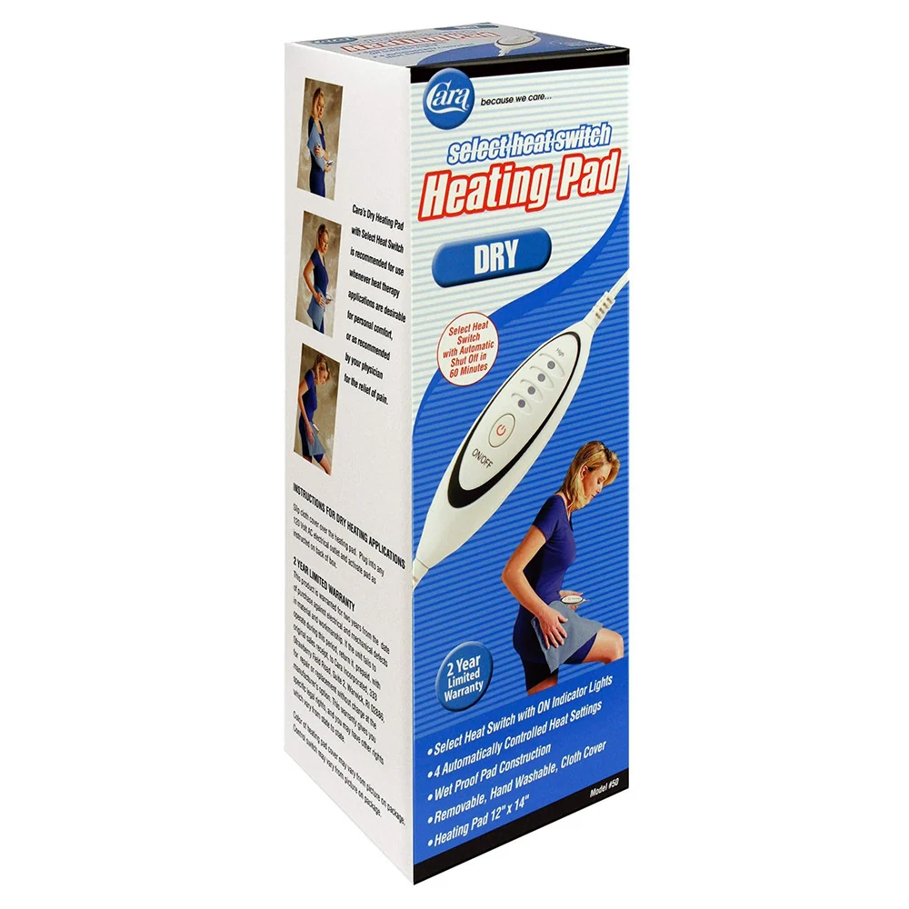 Authentic Cara Heating Pad Dry for Pain Relief 1 Ea Elite