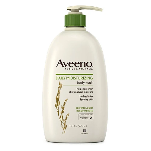 Original Design Aveeno Daily Moisturizing Body Wash Nourishing Oatmeal Liquid 33 oz Natural
