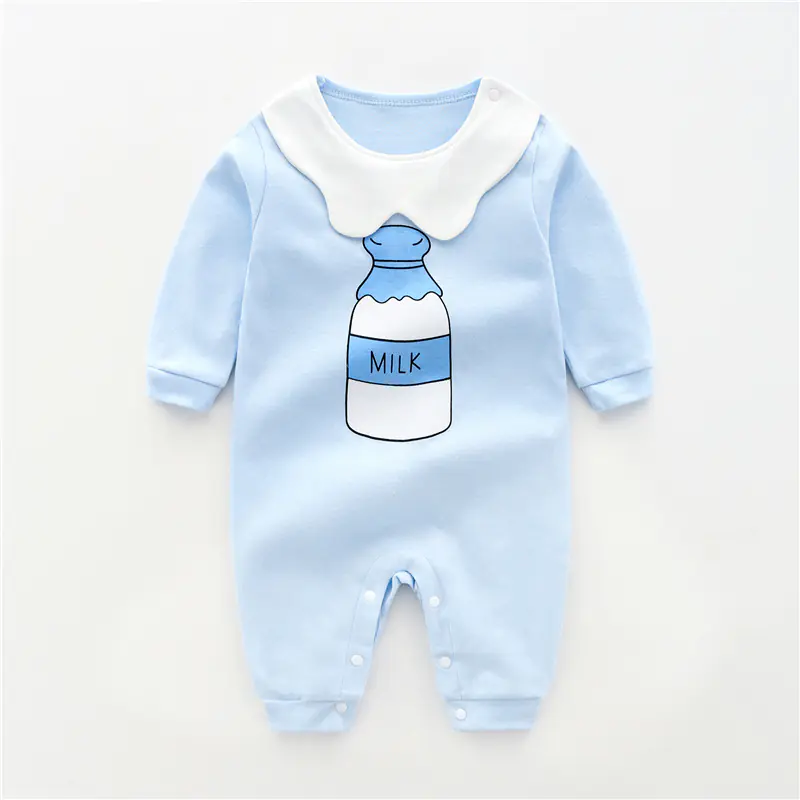 Elegant Cotton Long Sleeve Baby Bodysuit for Newborns Effective