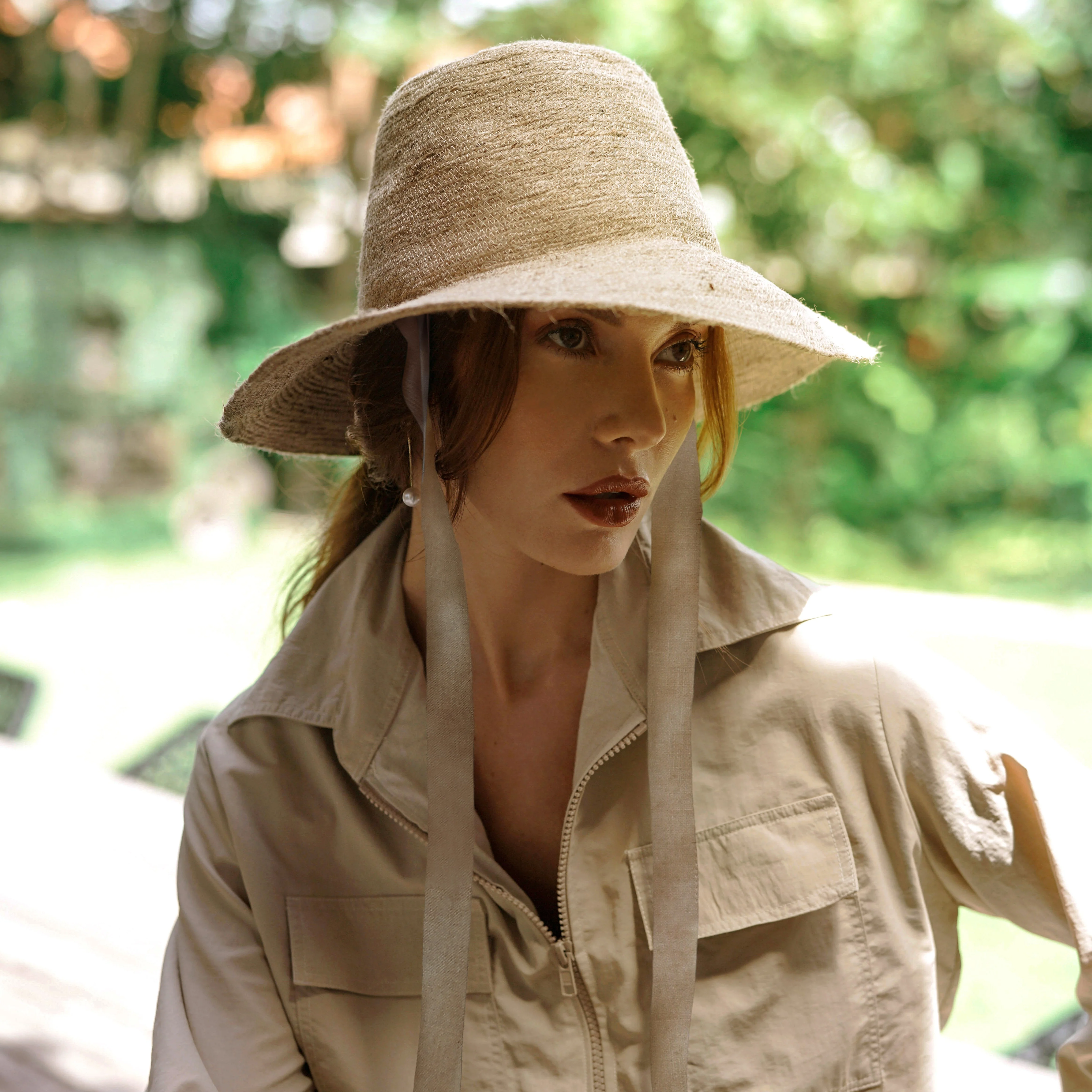 Dependable The Meg Jute Straw Hat In Beige Prestigious