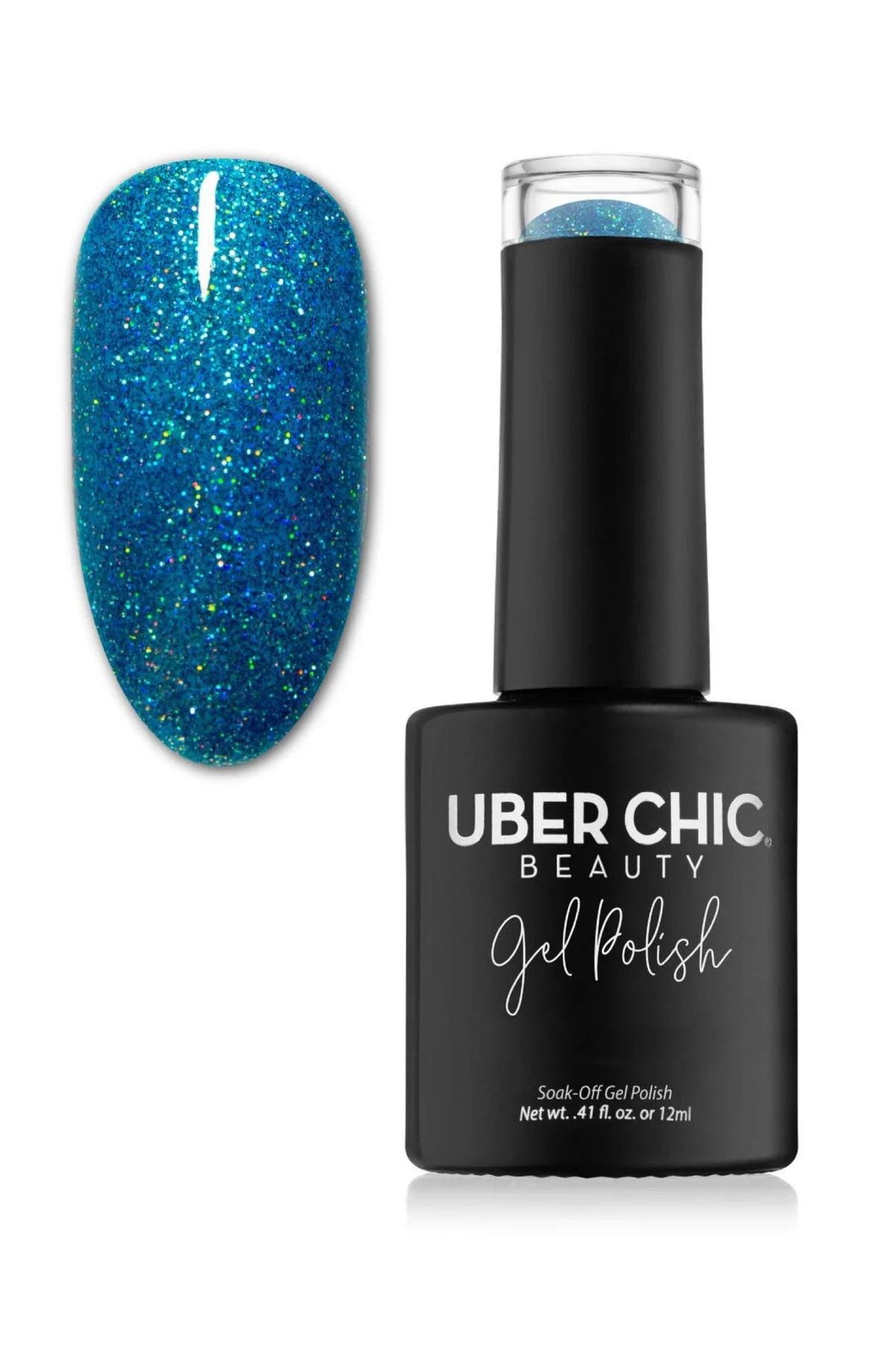 Consistent I'll Be Poolside - Glitter Gel Polish - Uber Chic 12ml Genuine
