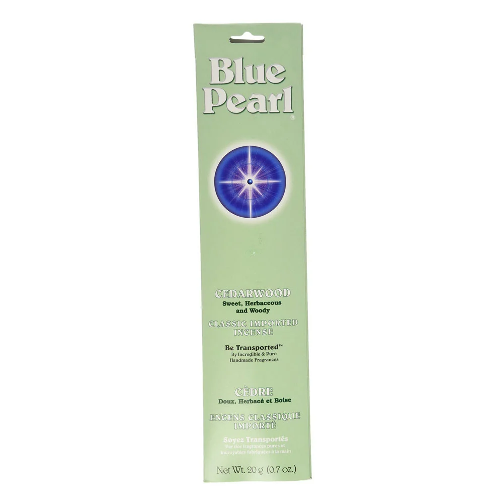 Crafted Blue Pearl Classic Imported Cedarwood Incense 20 G High-Grade