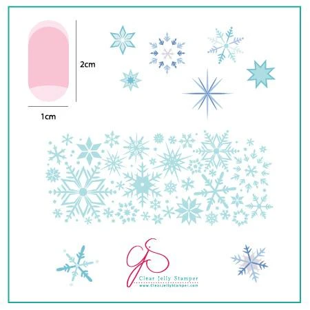 High-Quality Snowflakes - CJS Small Stamping Plate - CJS-03 Professional