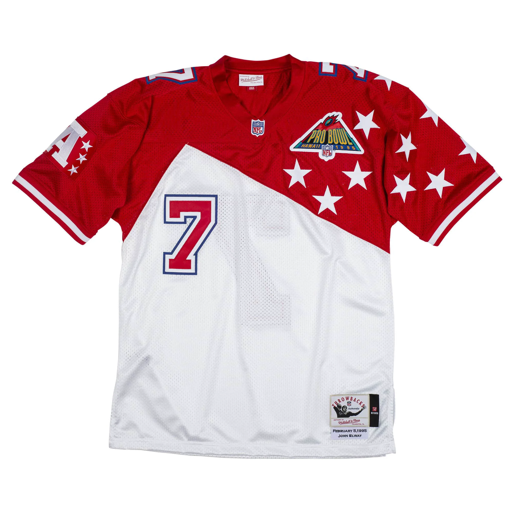 Elegant Mitchell Ness Men's NFL Afc Pro Bowl Jersey 94-95 John Elway Jerseys Healthy