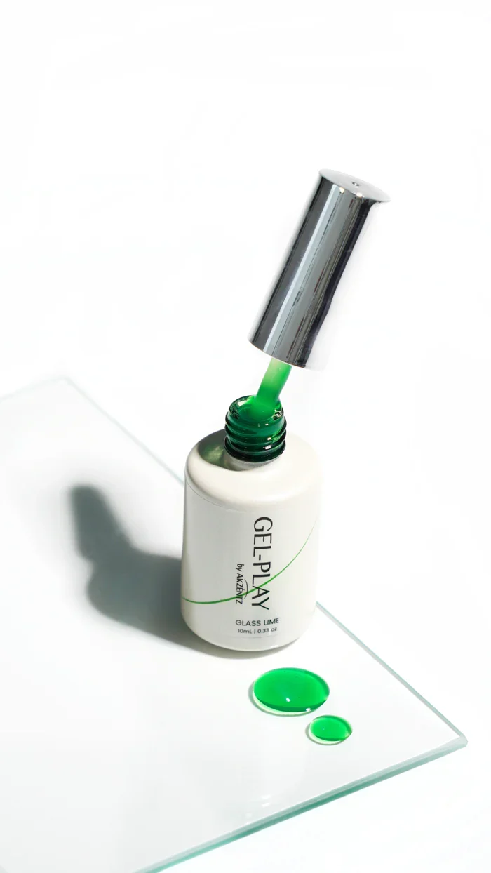 Reliable Akzentz Gel Play Glass Series LIME - 10ml Bottle Exclusive