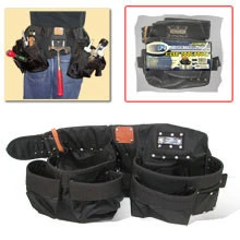 Detailed Nylon 4 Piece Carpenter Contractor Tool Pouch Nail Bag Set with Adjustable Belt Sophisticated