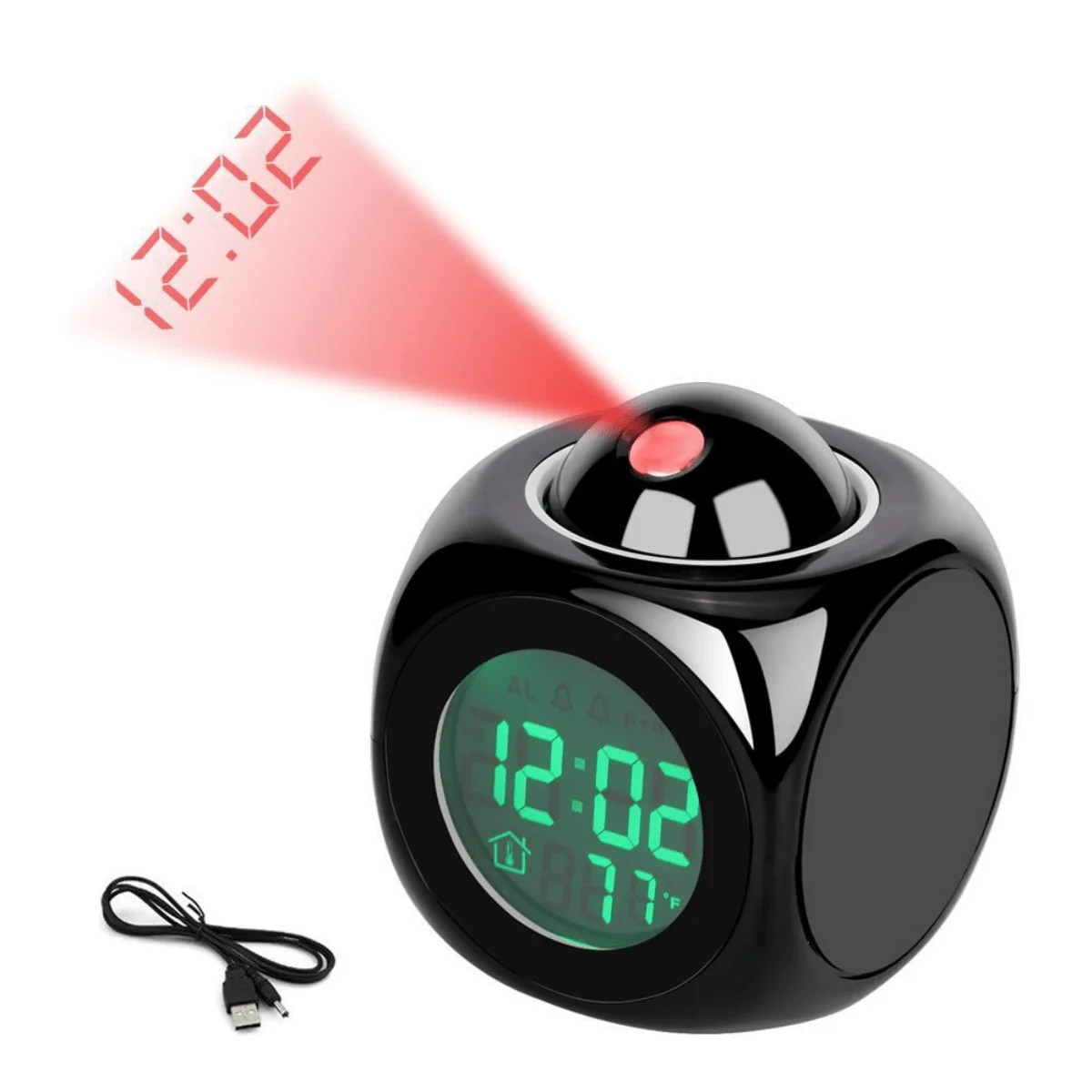 Excellent Multi-Function Desk Clock Fine Crafted