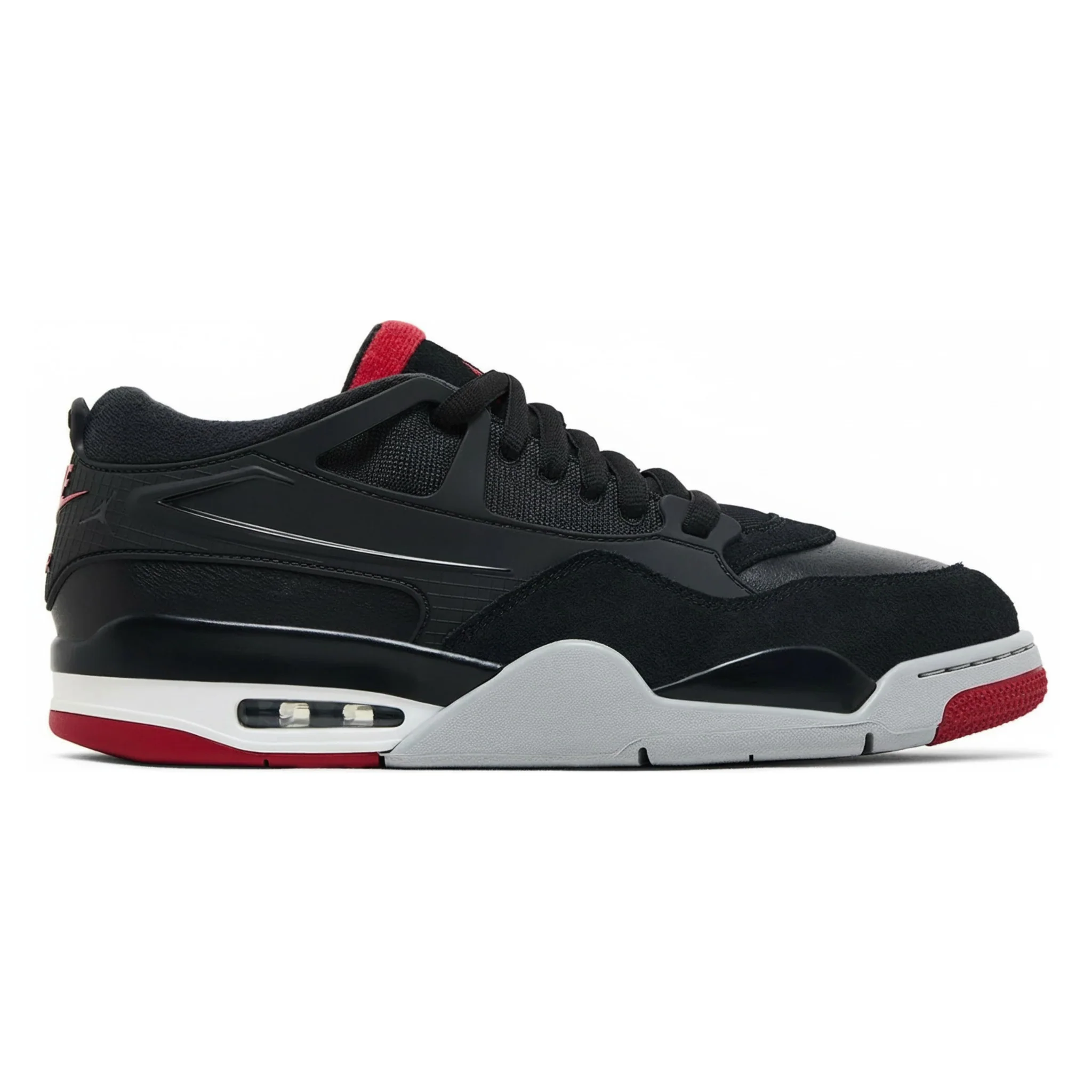 Genuine Air Jordan Men's Retro 4 Rm 'Black Cement' Athletic Shoes Original Design