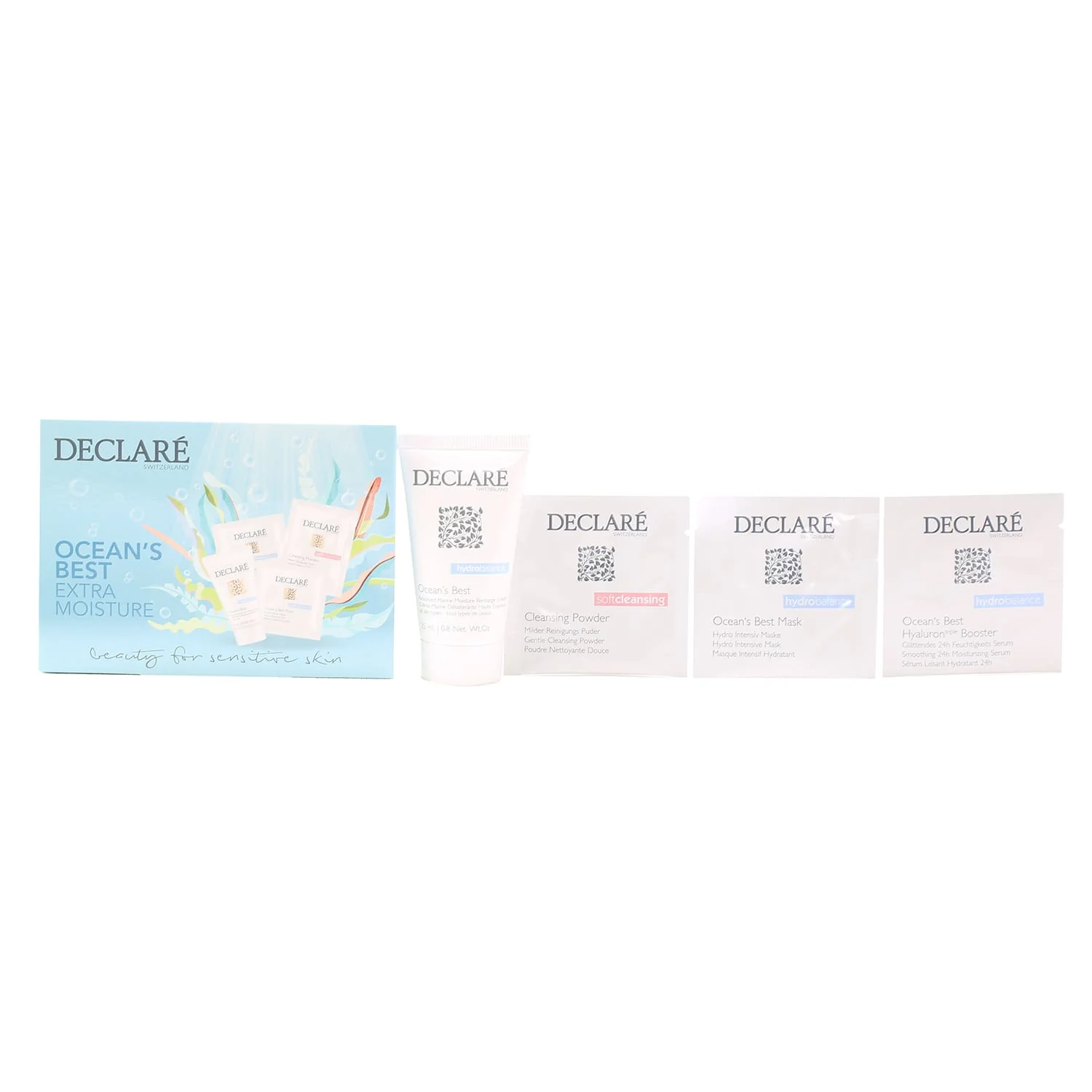 Smart Declare Oceans Kit Cream Mask Booster Cleansing Powder Versatile