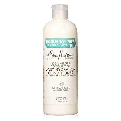 Reliable Coconut Oil Daily Hydration Hair Conditioner by Shea Moisture 19.5 Oz Organic