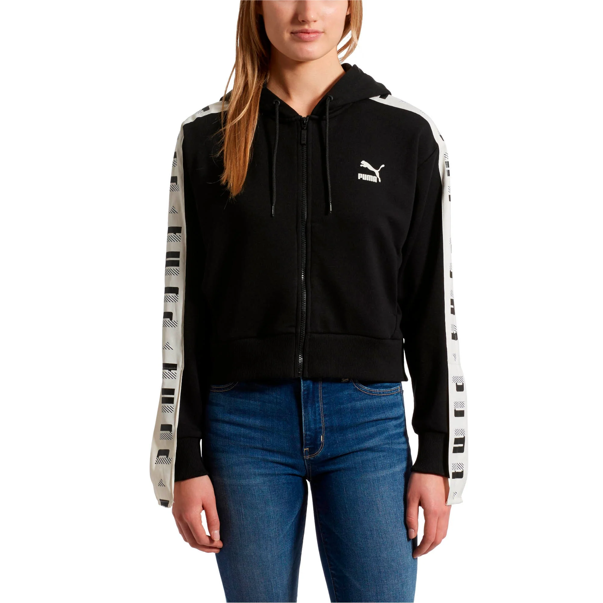 Pure Puma Women's Revolt Full Zip Hoody Terry Hoodies Exclusive