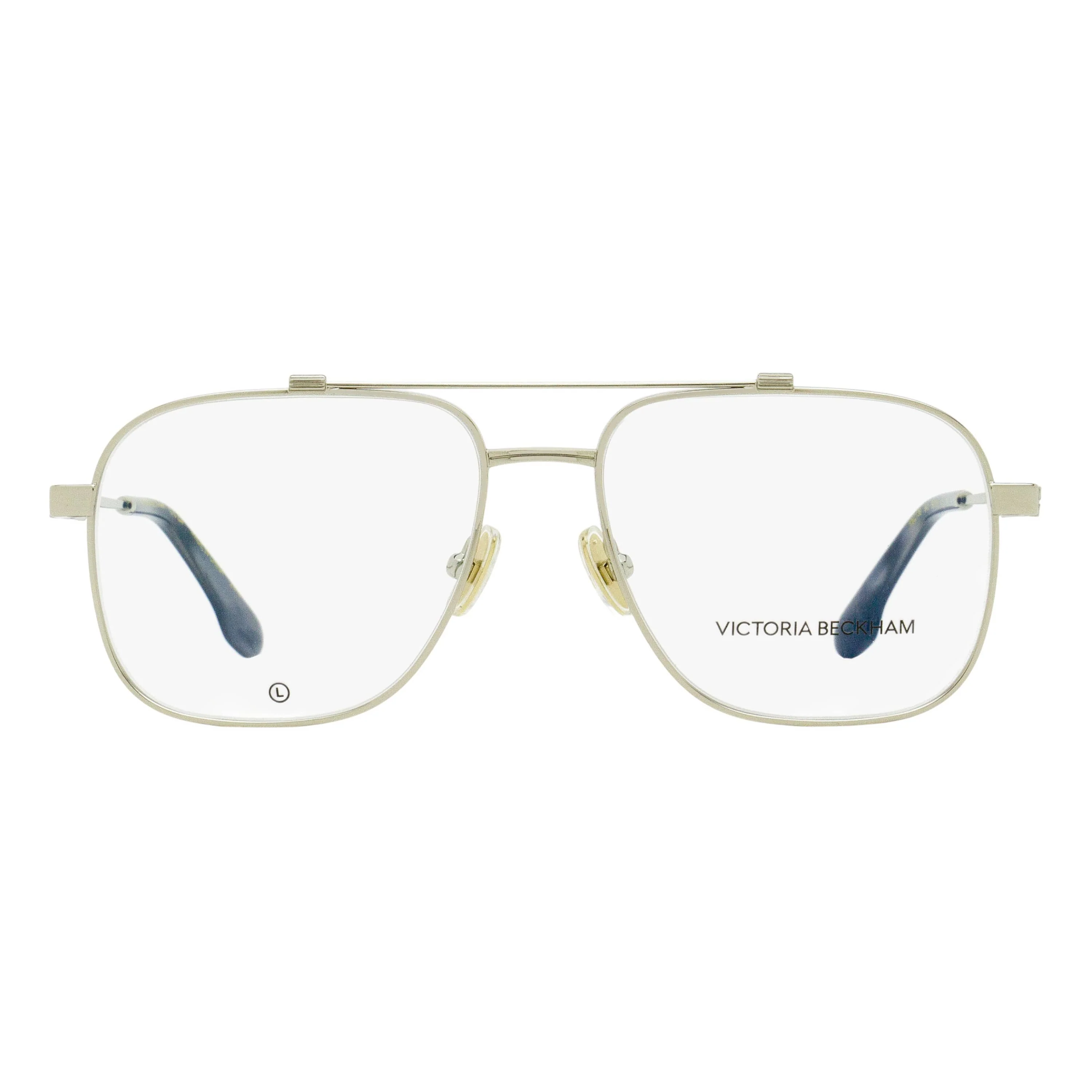 Fast Victoria Beckham Navigator Eyeglasses VB2138 040 Silver 56mm Trusted