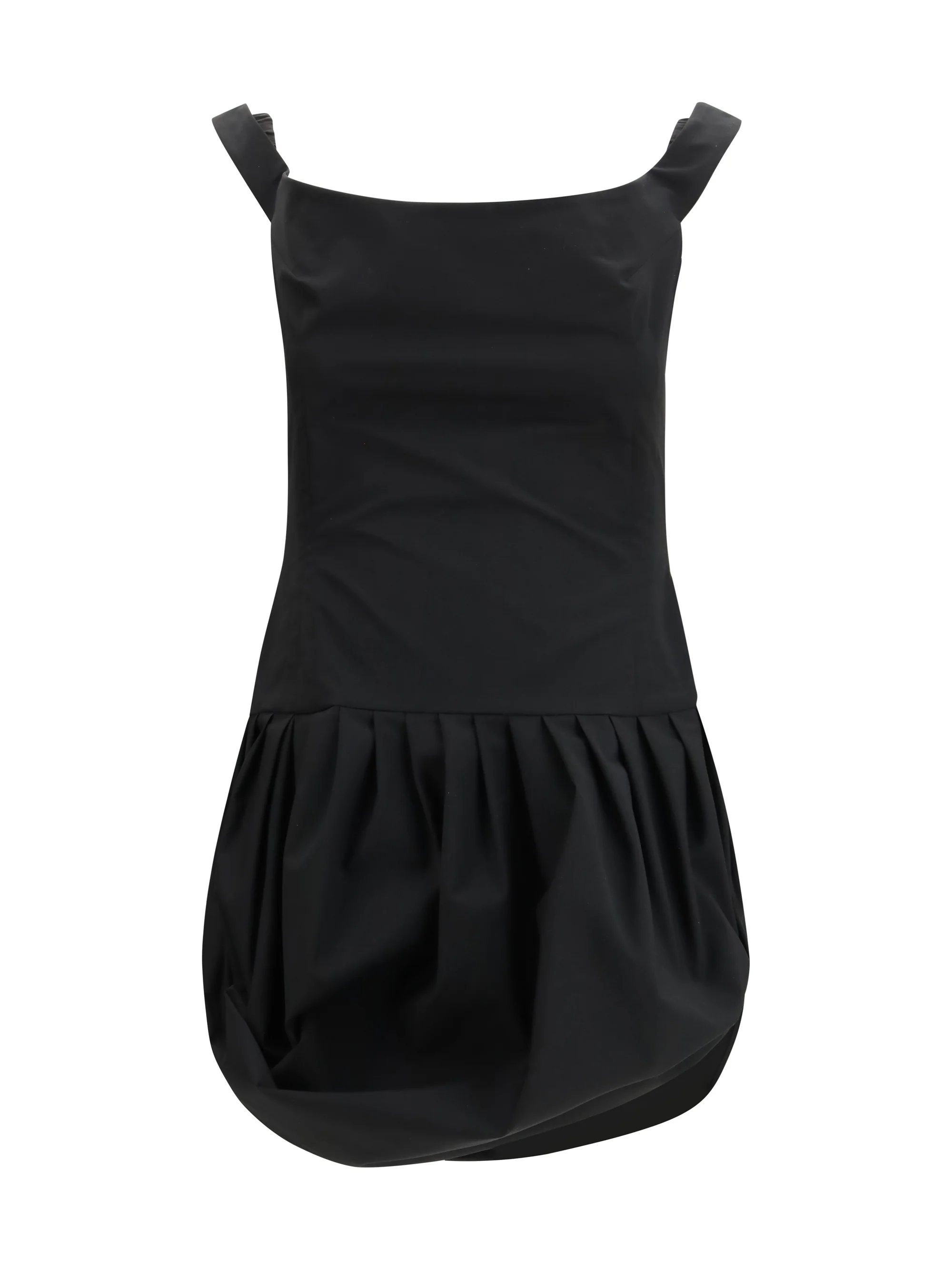 Effective Dress Off-Shoulder Puff Skirt Black Trendy