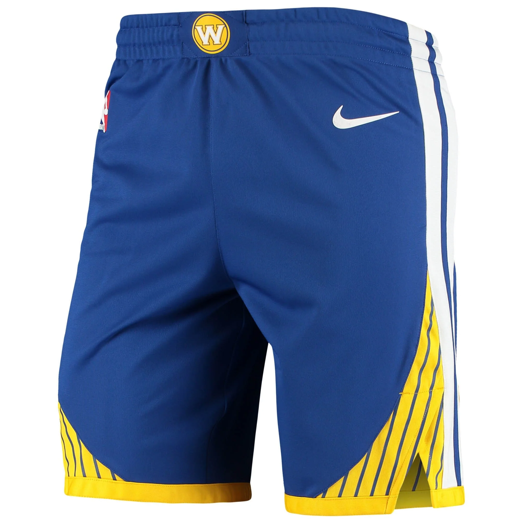 Genuine Nike Men's NBA Golden State Warriors Aeroswift Road Shorts Fashionable