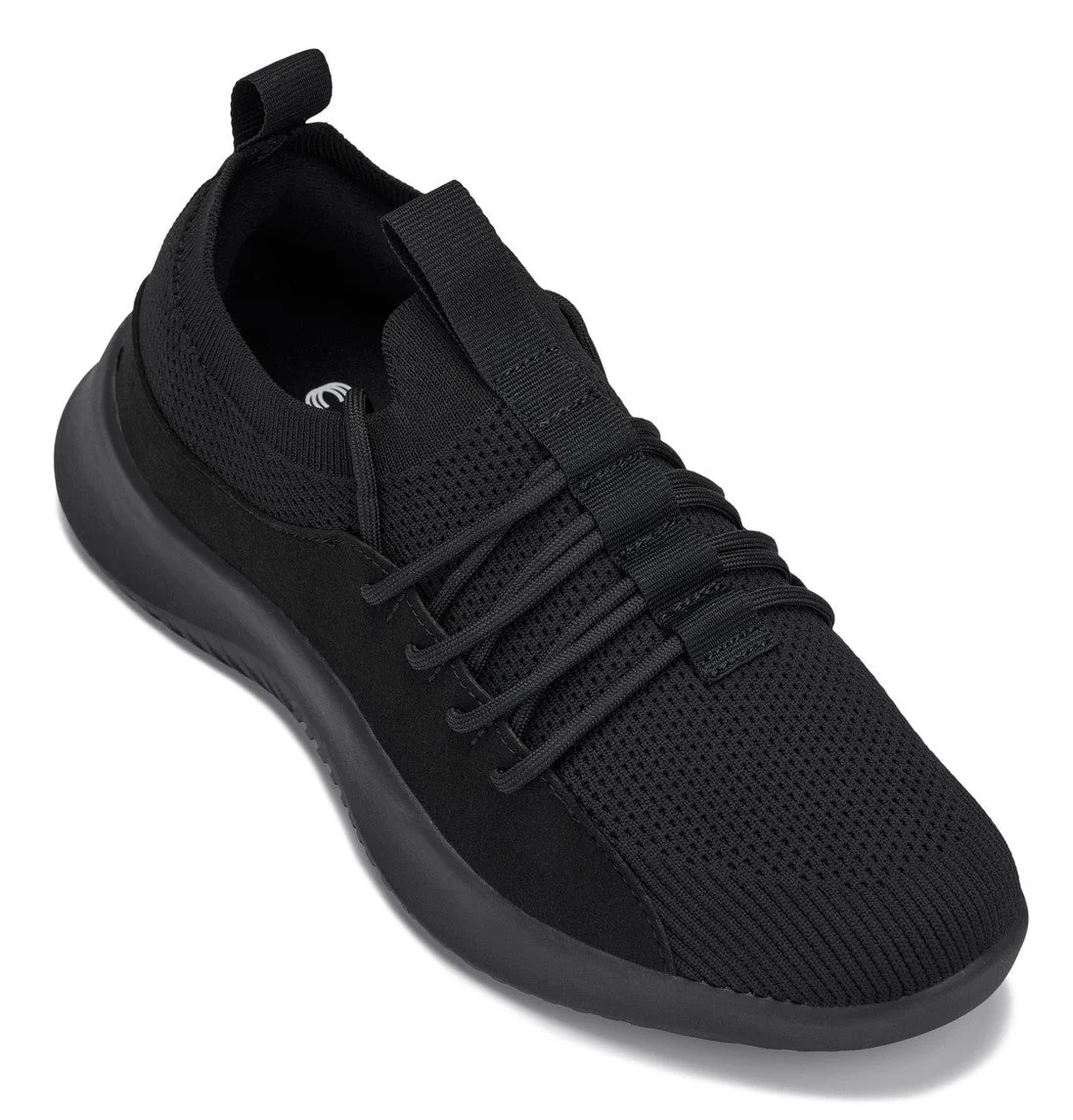 Premium Material CALTO - Q130 - 2.4 Inches Taller Black Black Sole - Ultra Lightweight Sneakers High-Grade