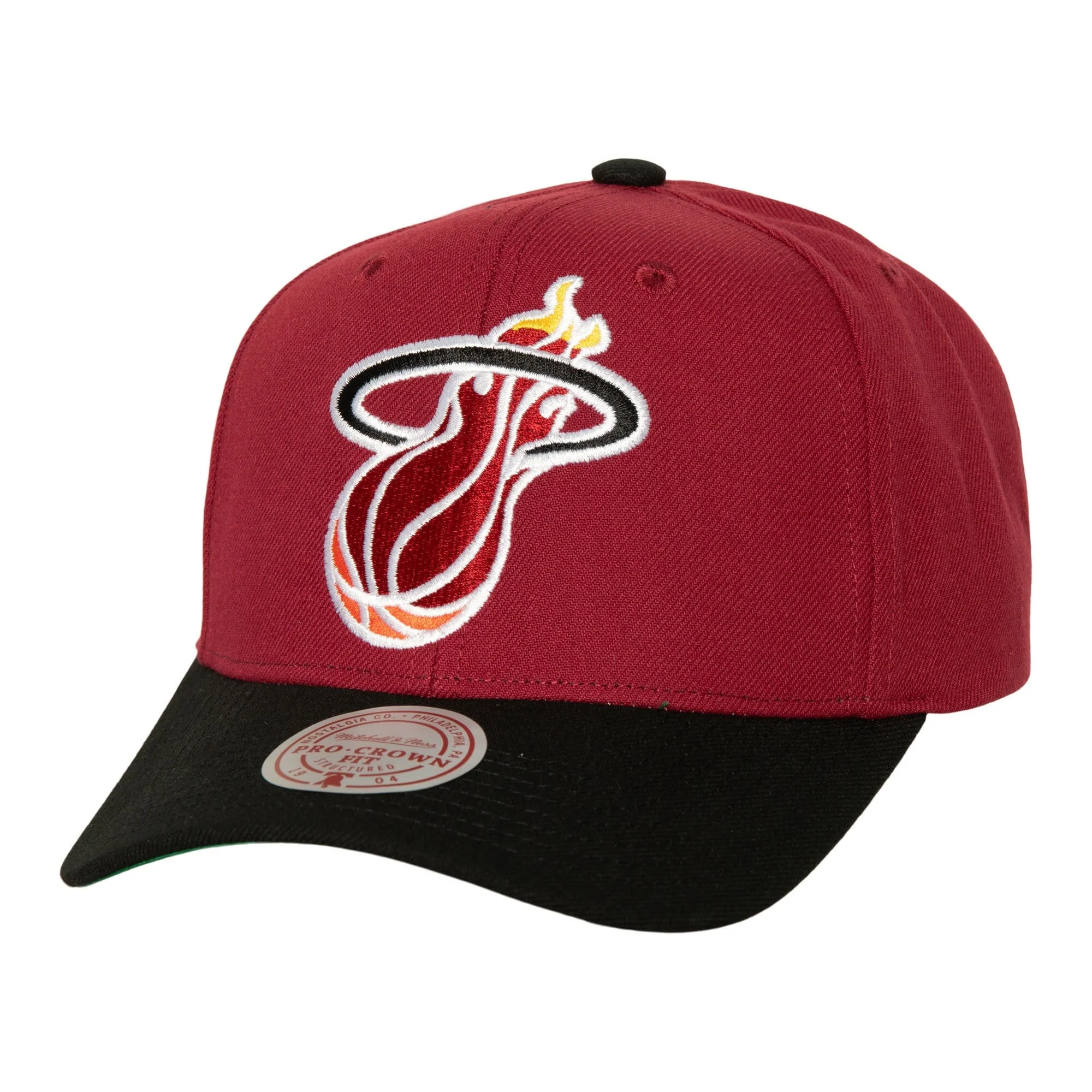 Practical Mitchell Ness Men's NBA Xl Pro Snapback Hwc Heat Snapback Caps Classic