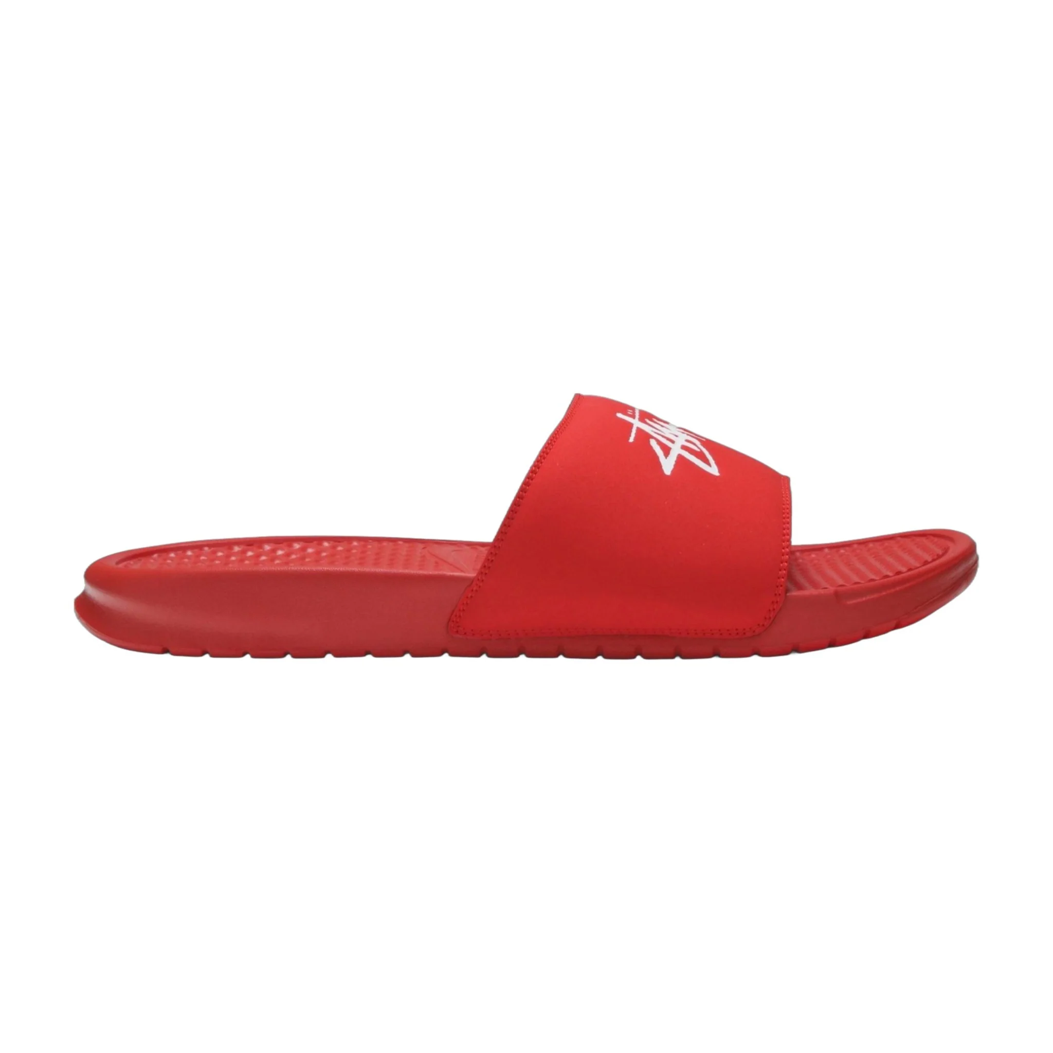 Effective Nike Men's Benassi 'Stussy Habanero Red' Sneakers Modern
