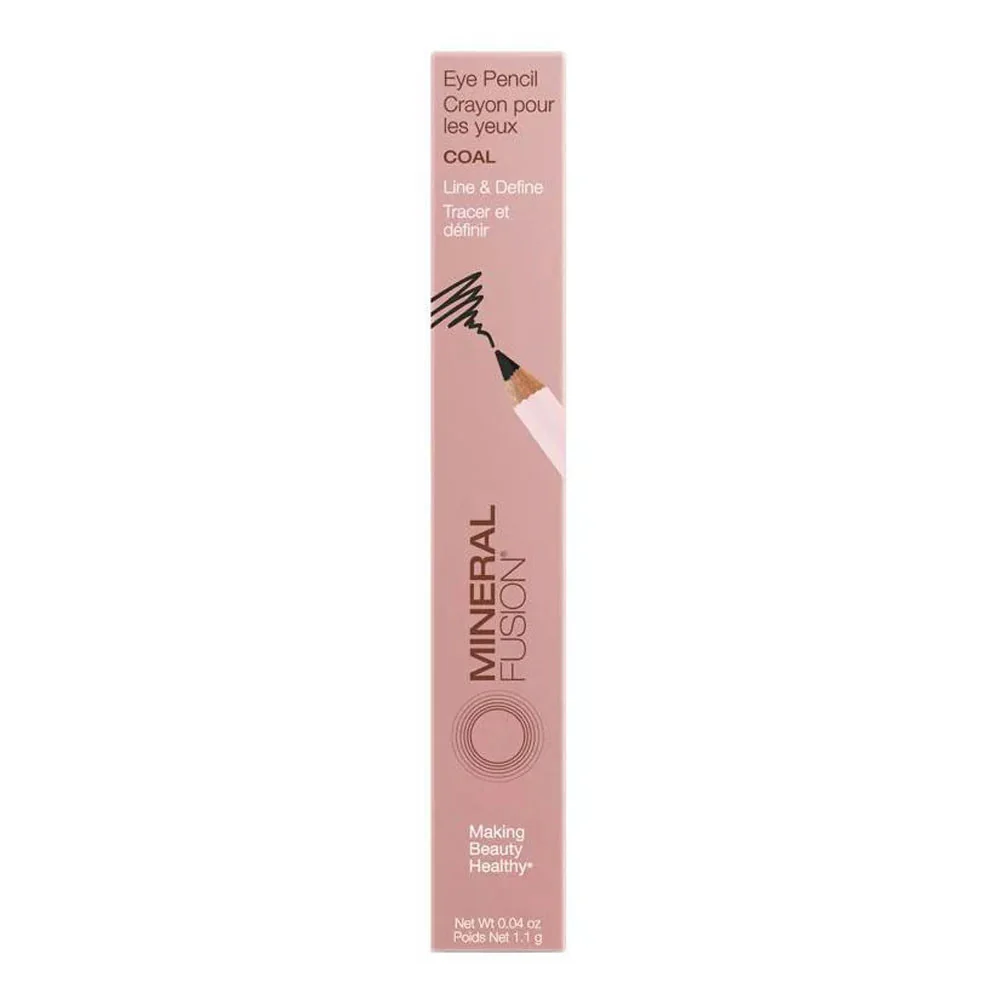Practical Mineral Fusion Eye Pencil Eyeliner Coal 0.04 Oz Proven