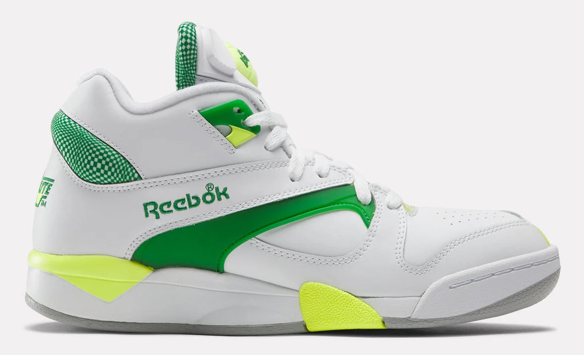 Reusable Reebok Men's Court Victory Pump X Michael Chang Tennis Green Long-Lasting