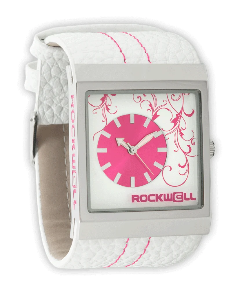 Soft Mercedes White Pink Watch Quality