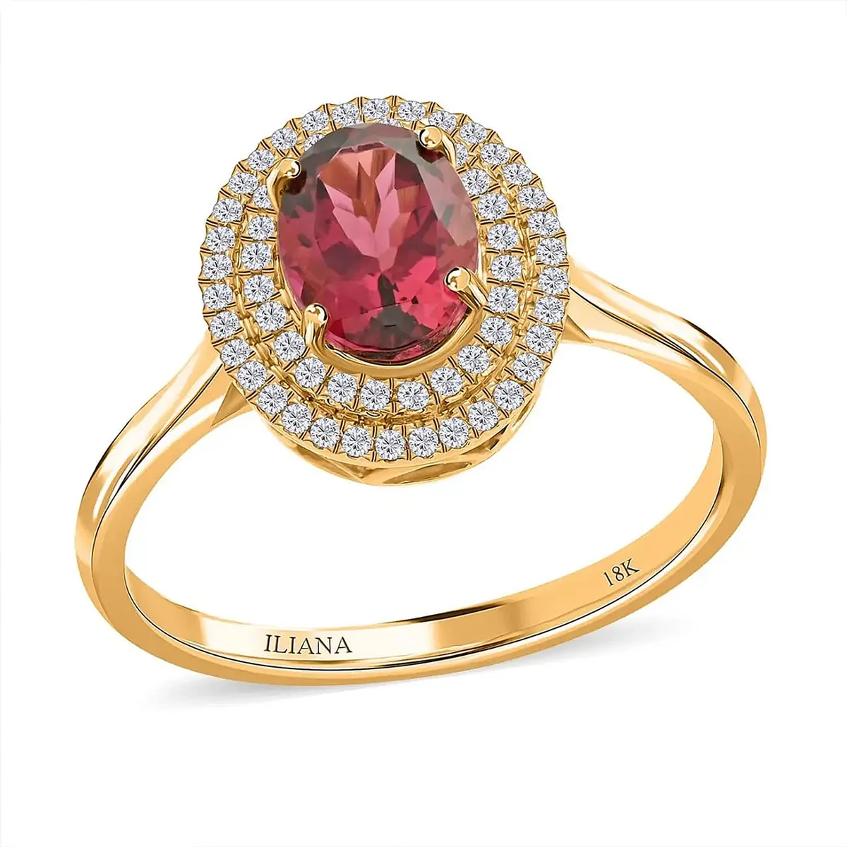 Natural HomeJewelryRingsHalo Rings 7607413 Selected
