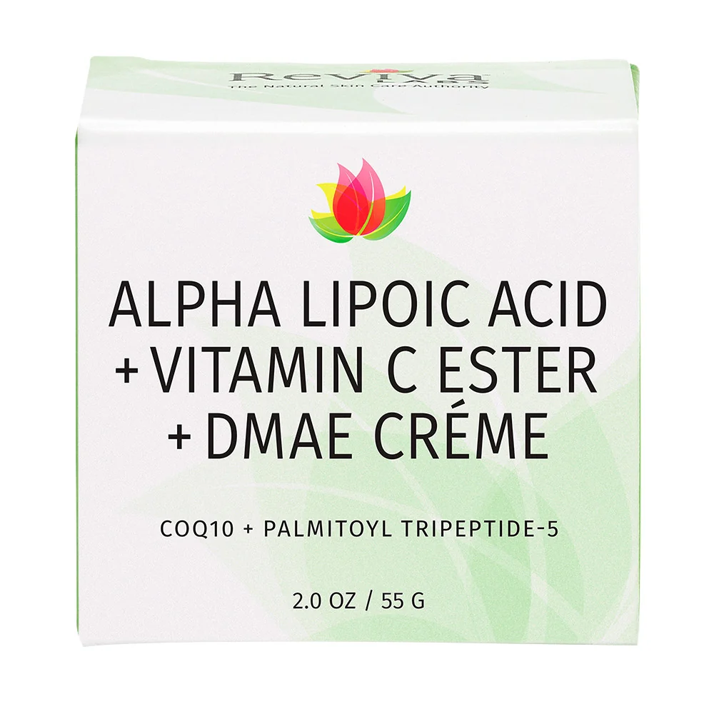 Consistent Reviva Labs Alpha Lipoic Acid Vitamin C Ester And DMAE Cream 2 Oz Modern