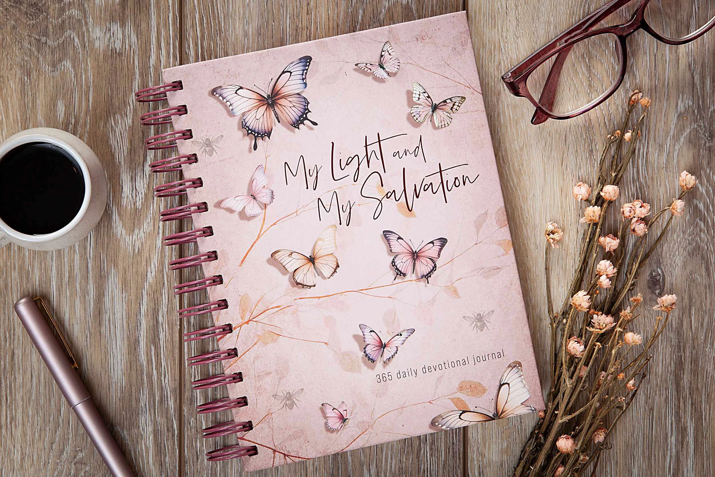 Solid My Light and My Salvation Daily Devotional Journal Official