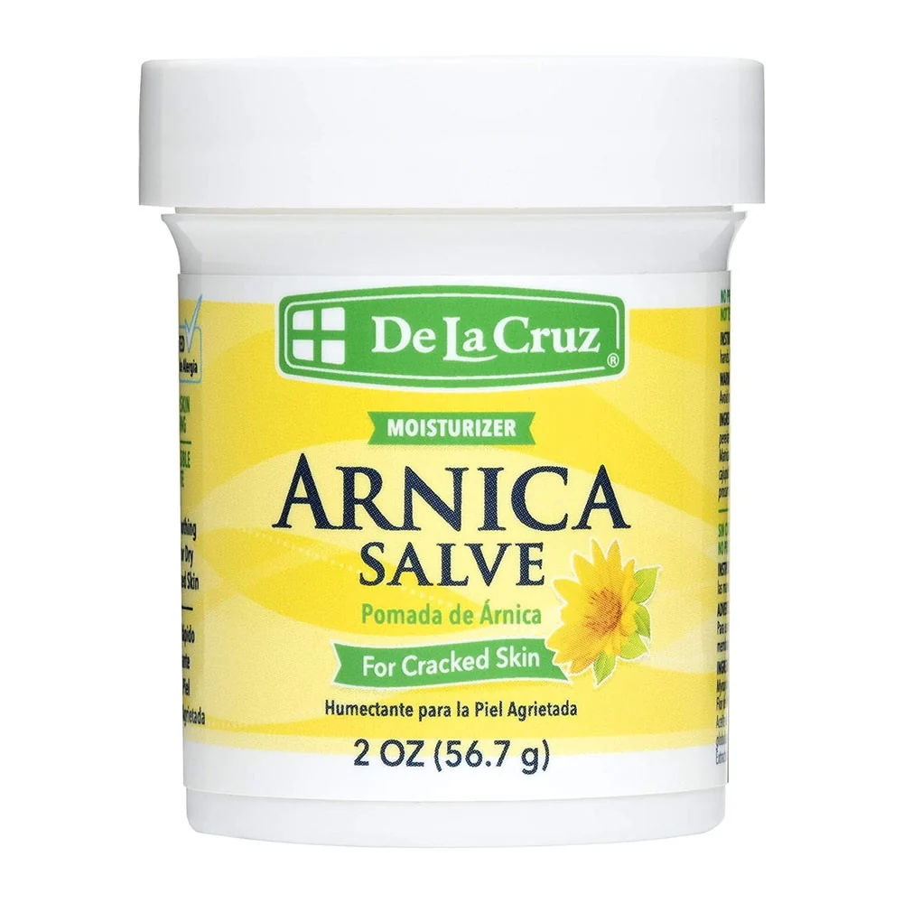 Genuine De La cruz Arnica Salve Pomada De Arnica for Cracked Skin 2 Oz Contemporary