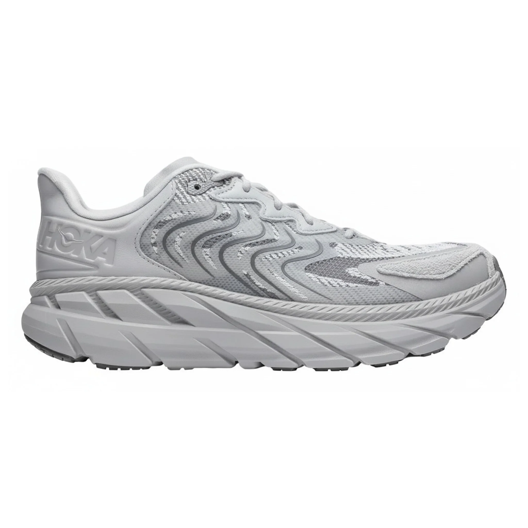 Functional Hoka Men's Clifton Ls 'Galactic Grey' Athletic Shoes Exceptional